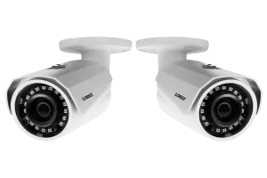 2K SuperHD Weatherproof Night-Vision Security Camera (2-pack)
