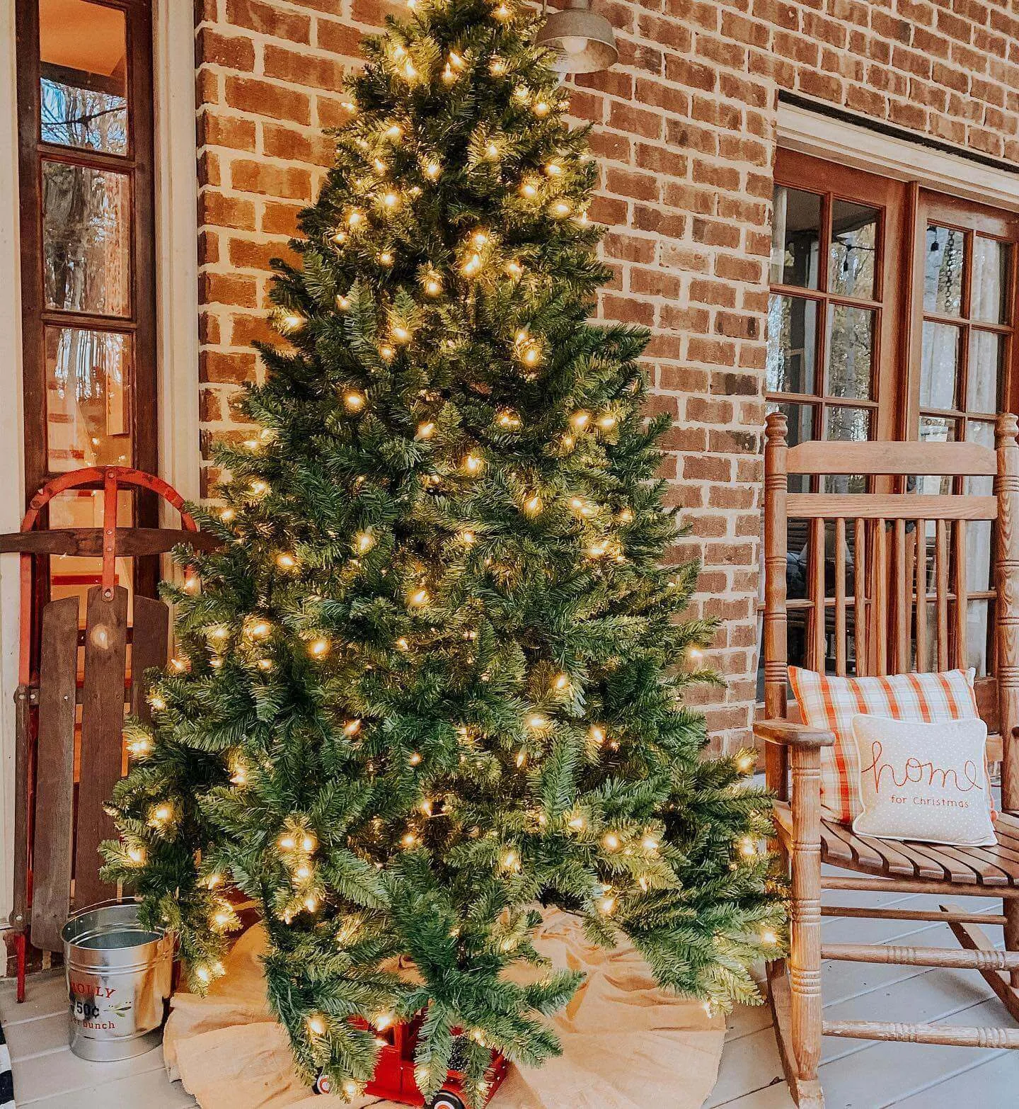 8' Hancock Spruce Artificial Christmas Tree Unlit