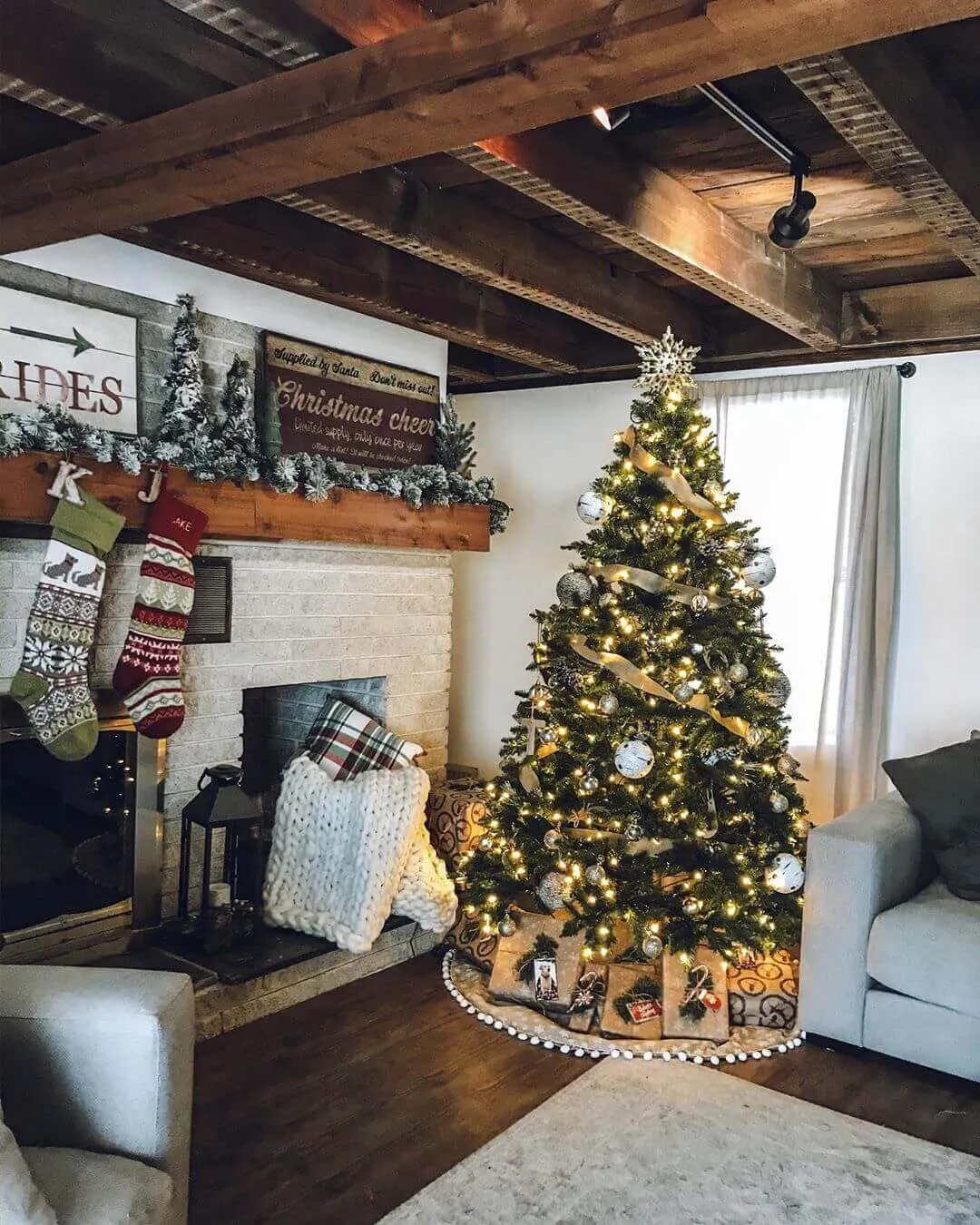 8' Hancock Spruce Artificial Christmas Tree Unlit