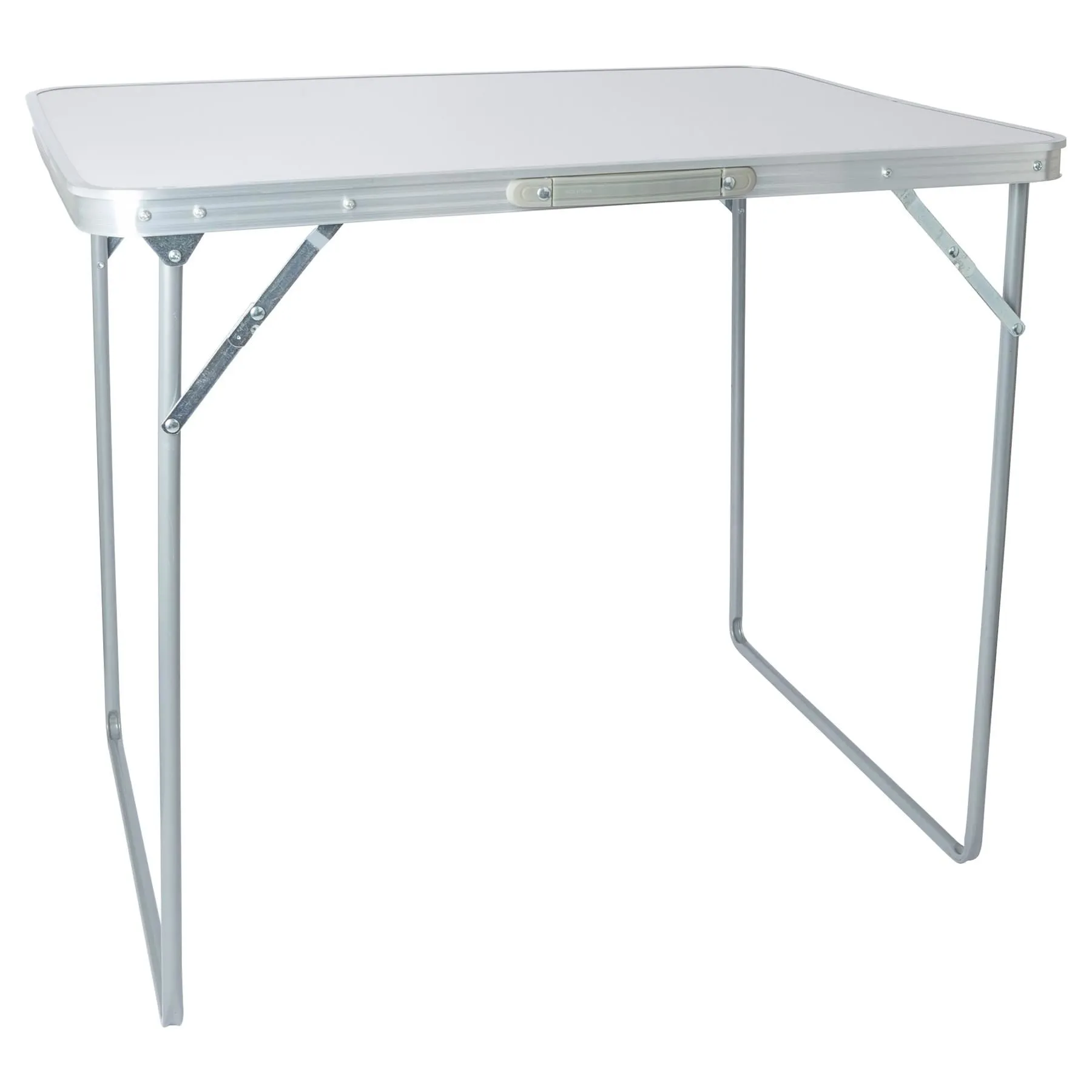 80cm x 60cm Folding Metal Camping Table - By Harbour Housewares