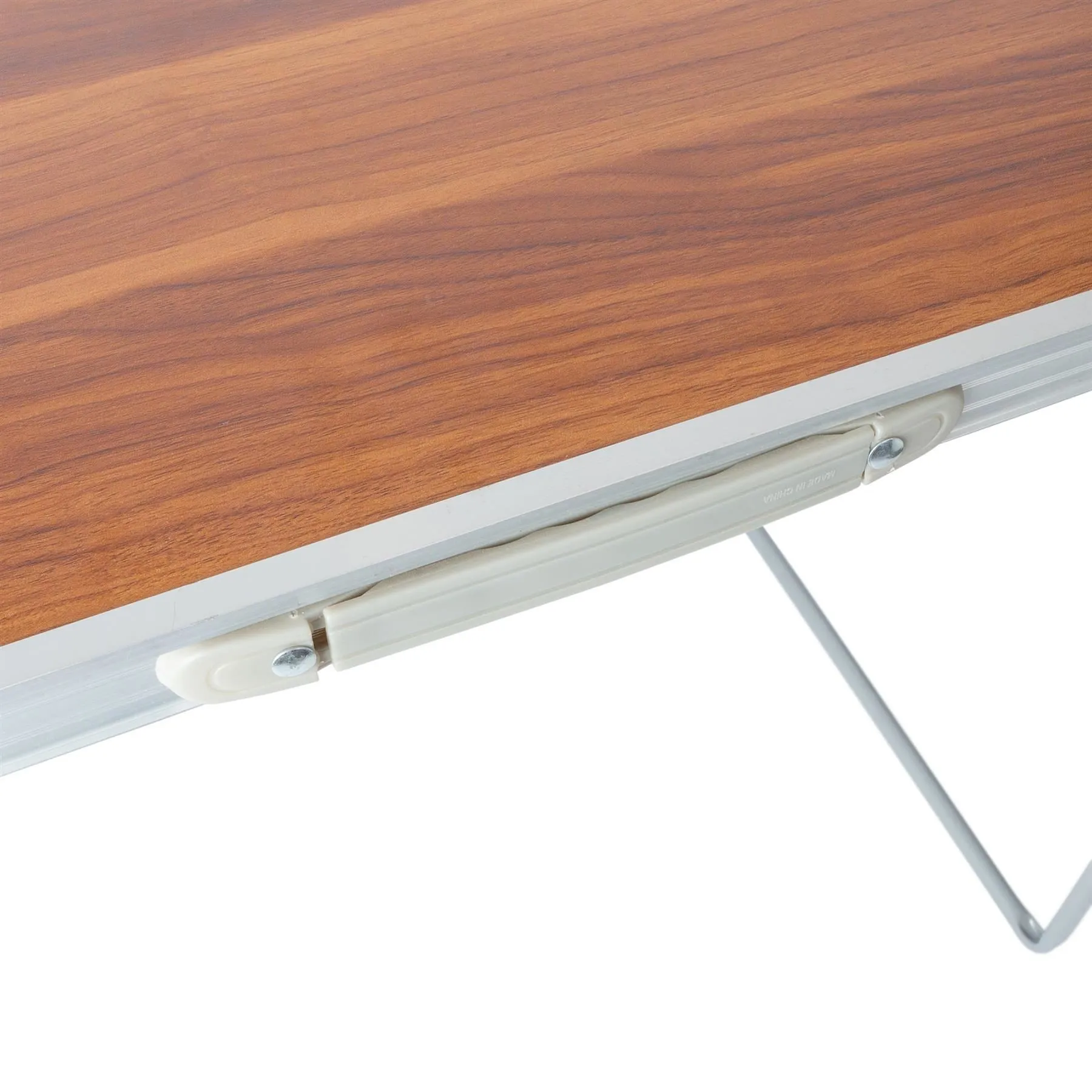80cm x 60cm Folding Metal Camping Table - By Harbour Housewares