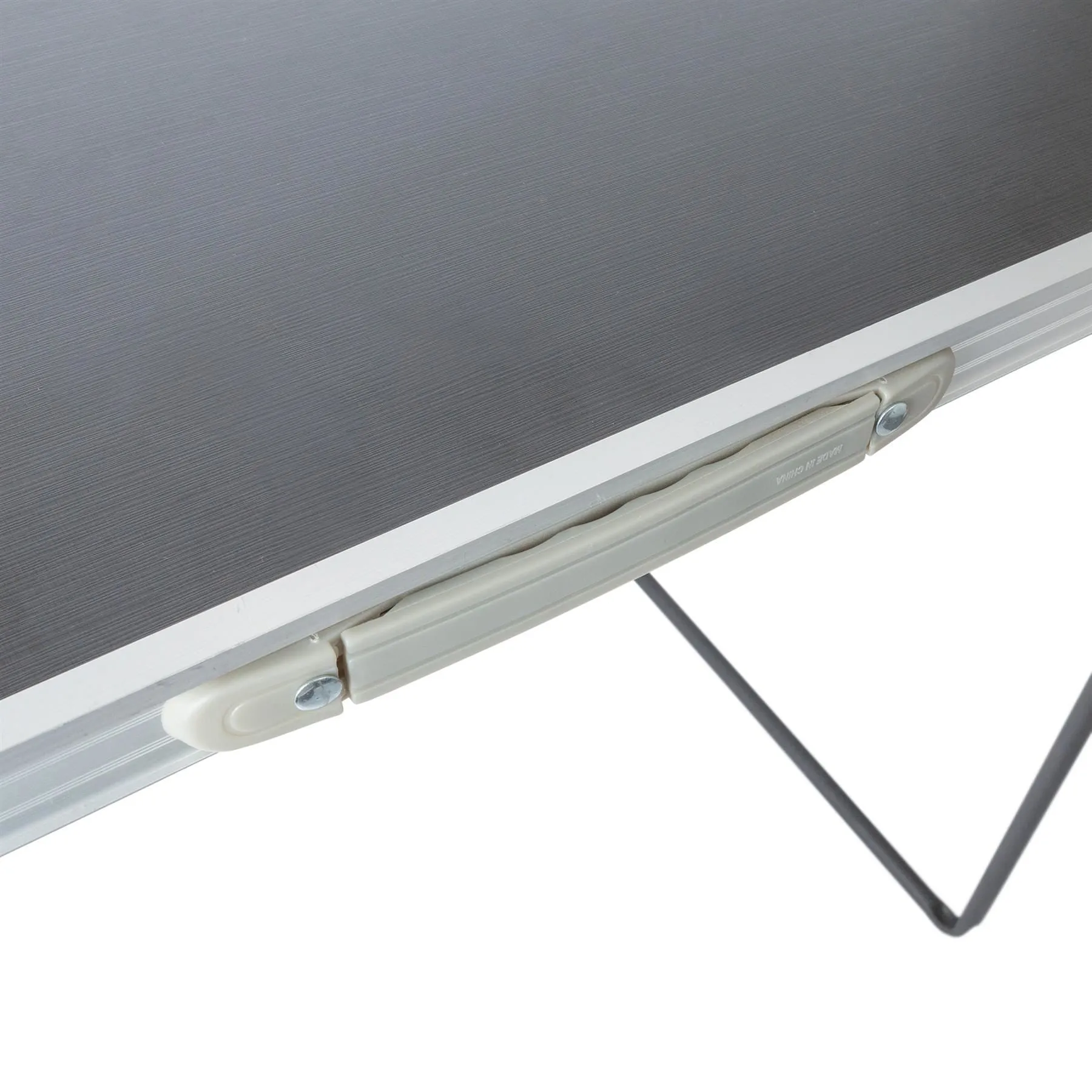 80cm x 60cm Folding Metal Camping Table - By Harbour Housewares