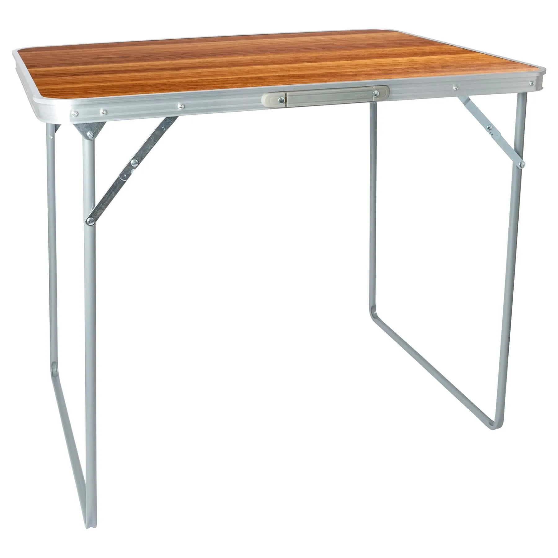 80cm x 60cm Folding Metal Camping Table - By Harbour Housewares