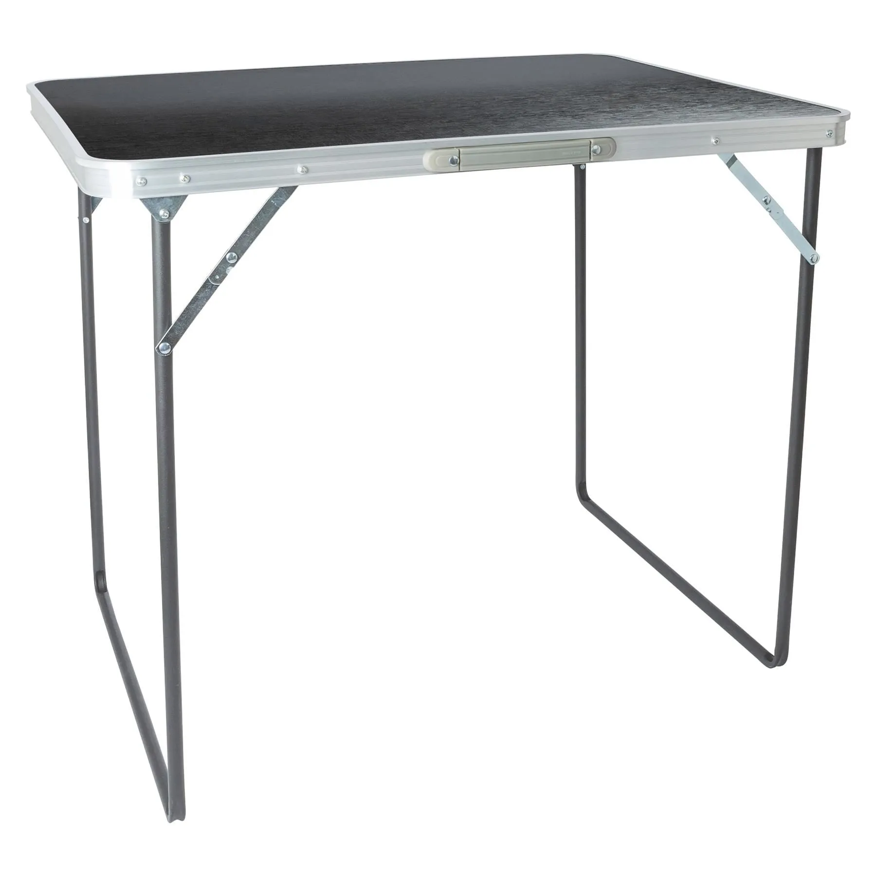 80cm x 60cm Folding Metal Camping Table - By Harbour Housewares