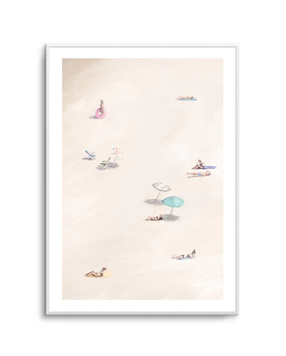 A Day at the Beach II Art Print