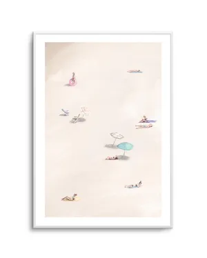 A Day at the Beach II Art Print