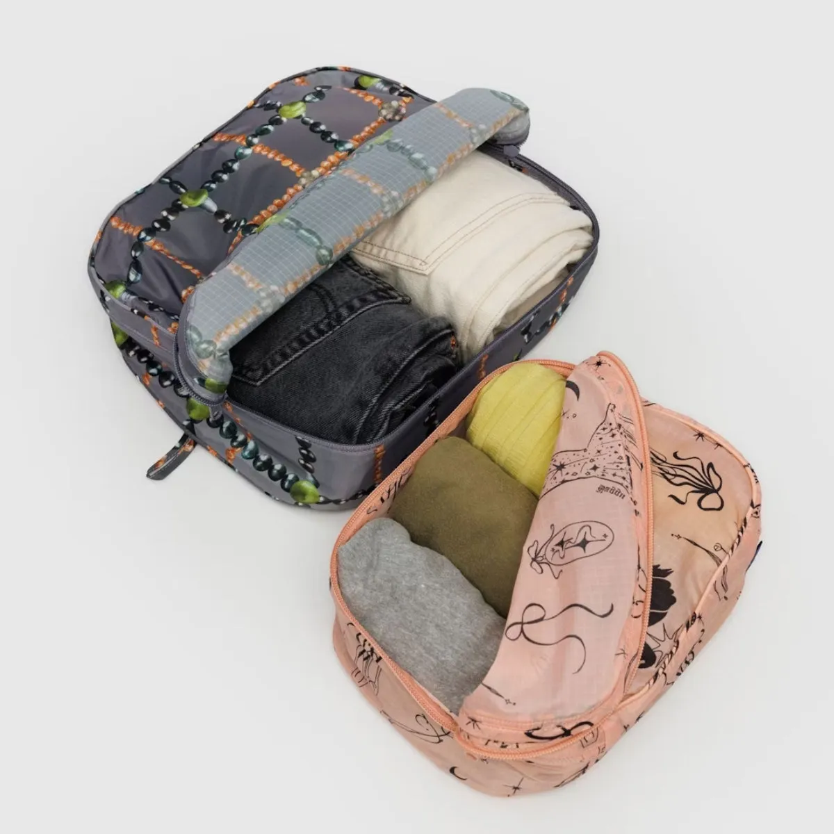 Baggu Packing Cube Set in Ballet Icons