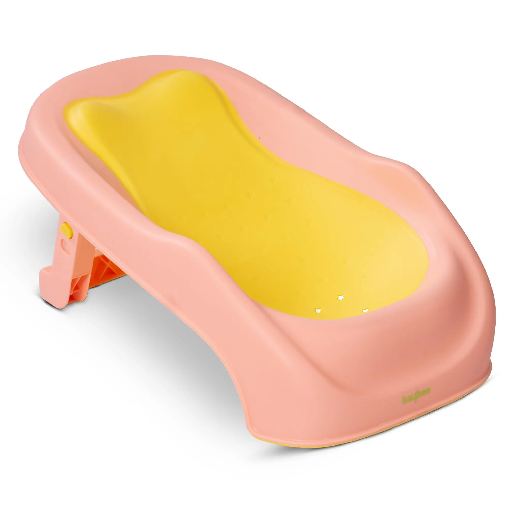 Baybee Foldable Baby Bather for Baby, Newborn Baby Bath Chair Seat with 2 Position Recline