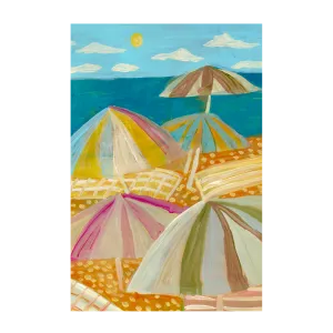 Beach Umbrellas , By Eleanor Baker