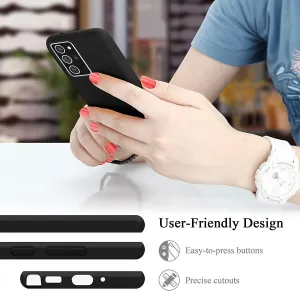 Black Gel Case Tough Shockproof Case Gel Cover for Samsung Galaxy Note 20