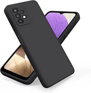 Black Gel Case Tough Shockproof Phone Case Gel Cover for Samsung Galaxy A32 5G
