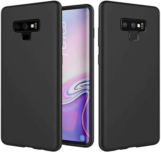 Black Gel Case Tough Shockproof Phone Case Gel Cover for Samsung Galaxy Note 10