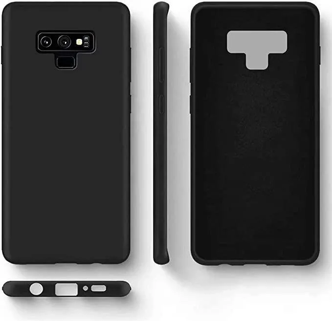 Black Gel Case Tough Shockproof Phone Case Gel Cover for Samsung Galaxy Note 10