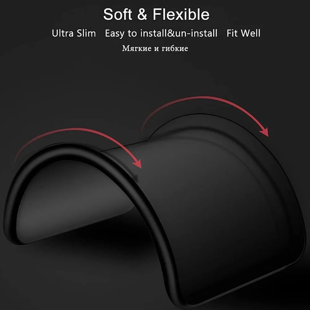 Black Gel Case Tough Shockproof Phone Case Gel Cover Skin for Huawei Nova 10 Pro