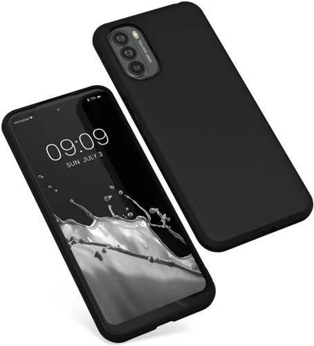 Black Gel Case Tough Shockproof Phone Case Gel Cover Skin for Nokia G21