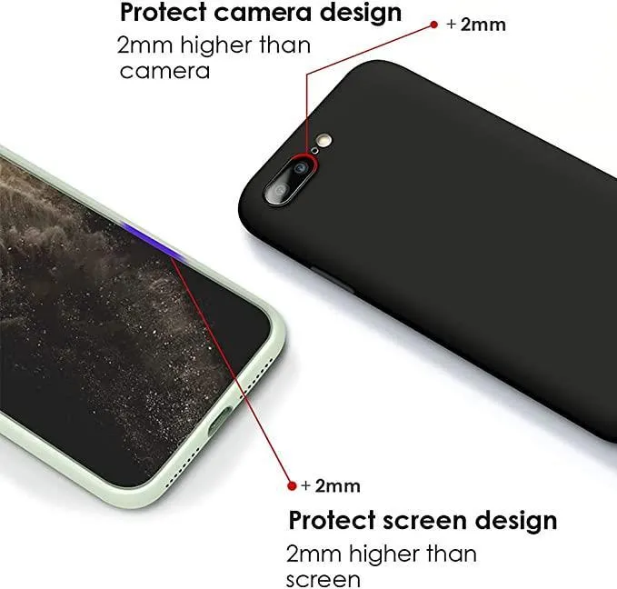 Black Gel Case Tough Shockproof Phone Case Gel Cover Skin for Samsung Galaxy A03 Core