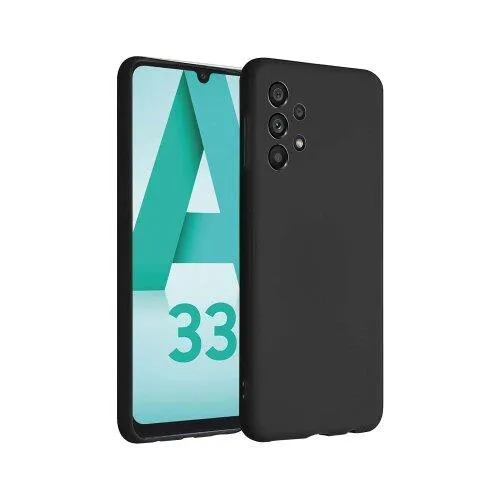 Black Gel Case Tough Shockproof Phone Case Gel Cover Skin for Samsung Galaxy A33