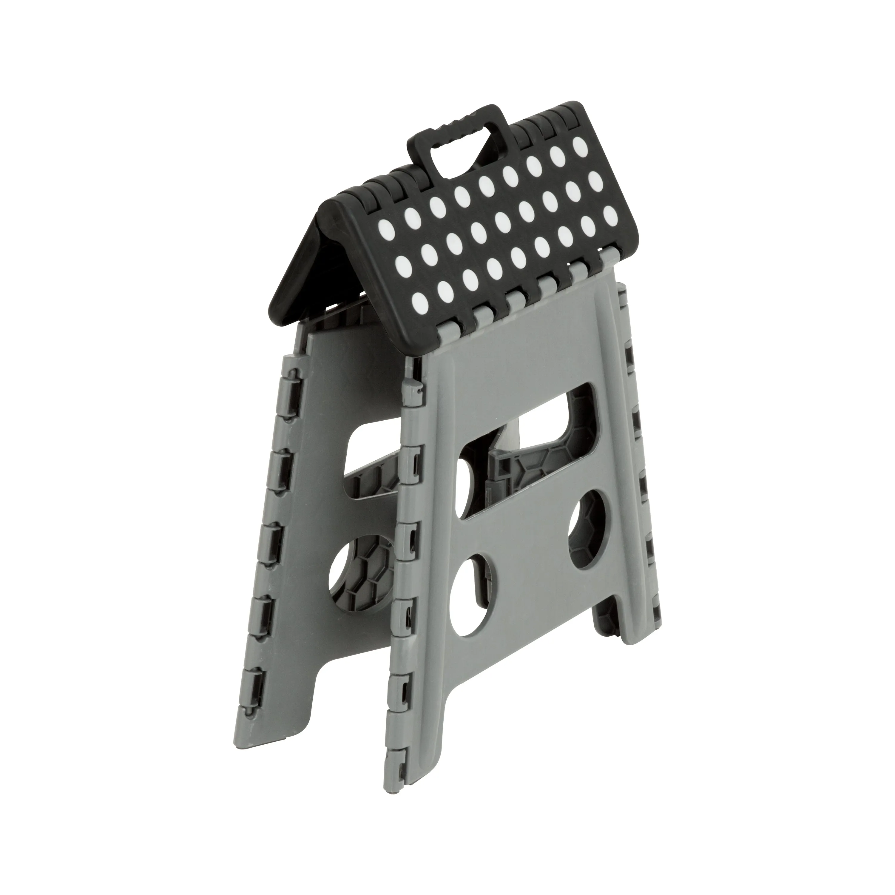 Black/Gray Folding Step Stool