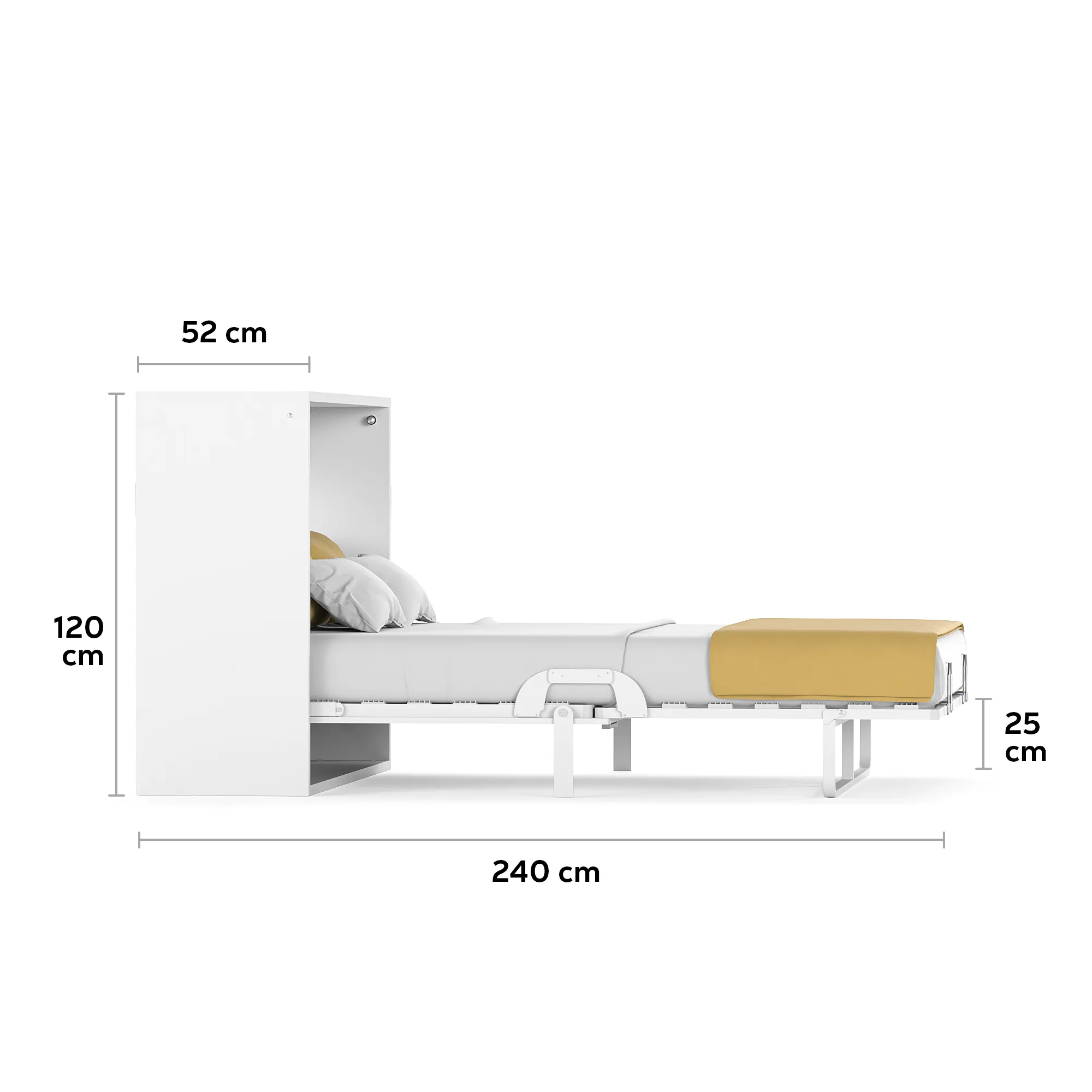Capsule Folding Queen Wall Bed