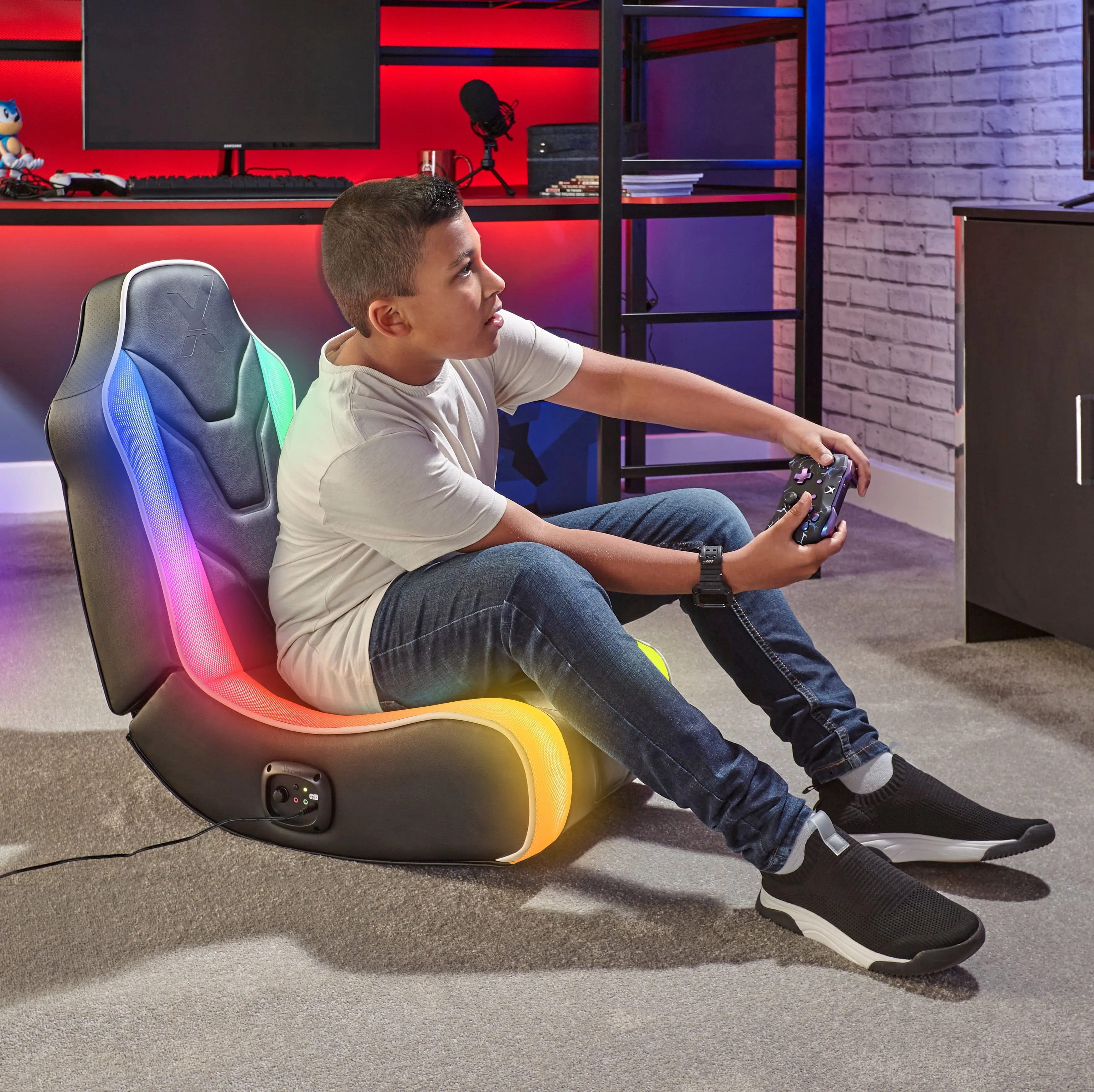 Chimera RGB 2.0 Neo Motion LED Floor Rocker, Black
