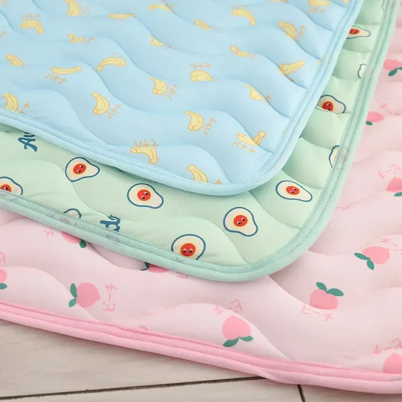 Cooling Pet Mat for Dogs and Cats - Breathable, Washable and Portable Bed Mat
