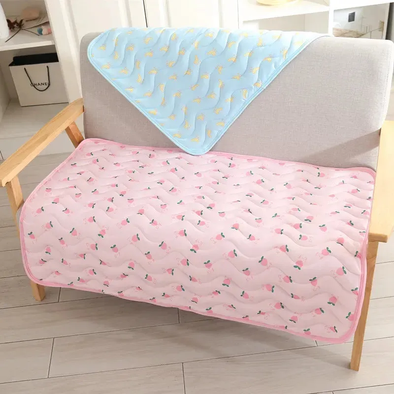 Cooling Pet Mat for Dogs and Cats - Breathable, Washable and Portable Bed Mat