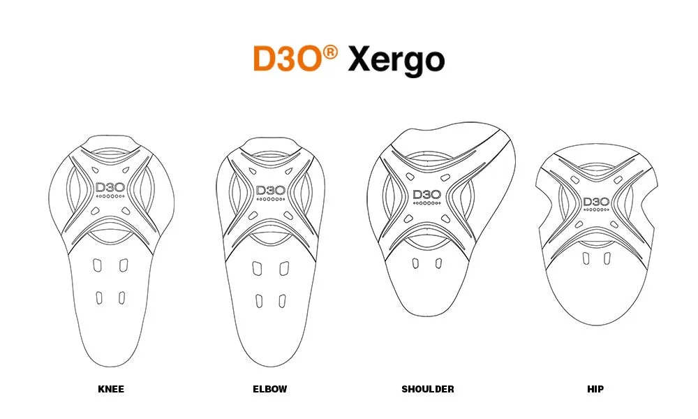D3O XERGO Knee Level 2 Protectors