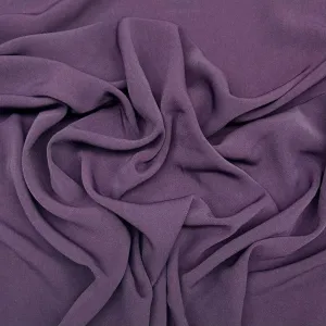 Dark Plum Soft Touch Polyester Fabric