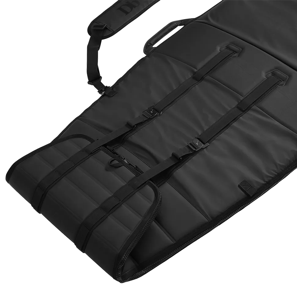 DB The Djarv Single Surfboard Boardbag-Blackout