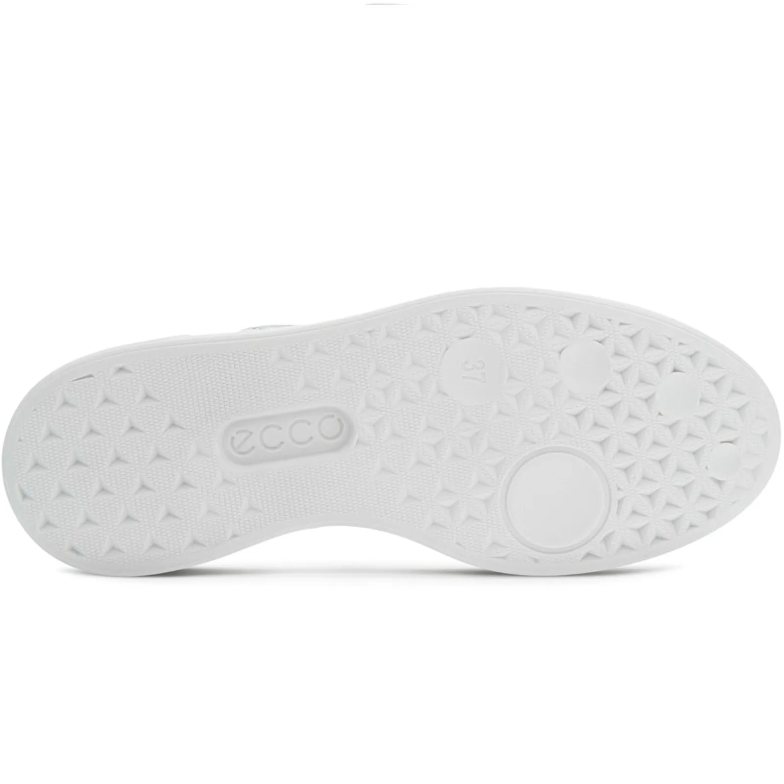 ECCO Womens Street 720 Leather Mesh GORE-TEX Trainers - White