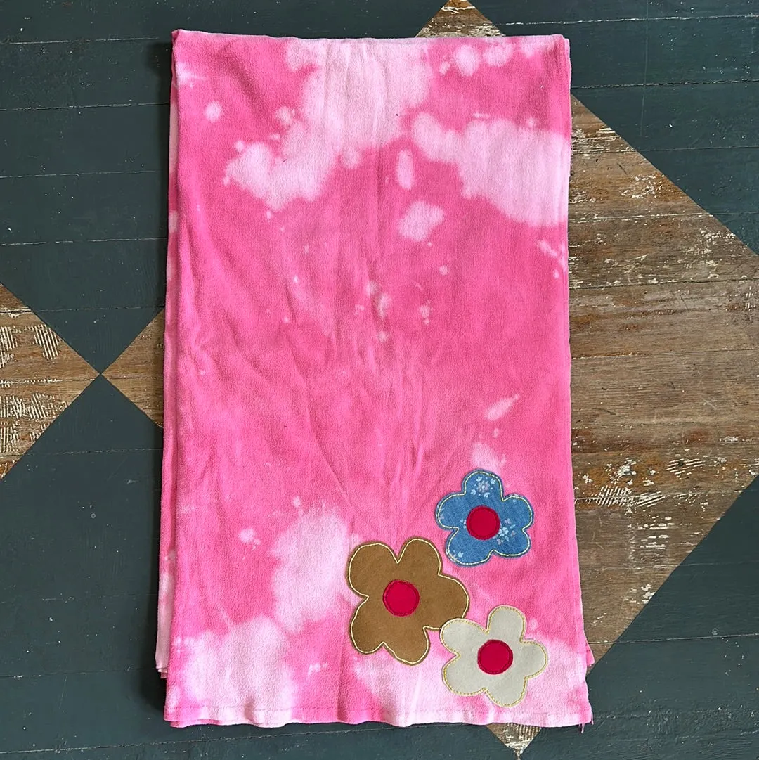 EMBROIDERED PATCH DROP CLOTH BLANKET
