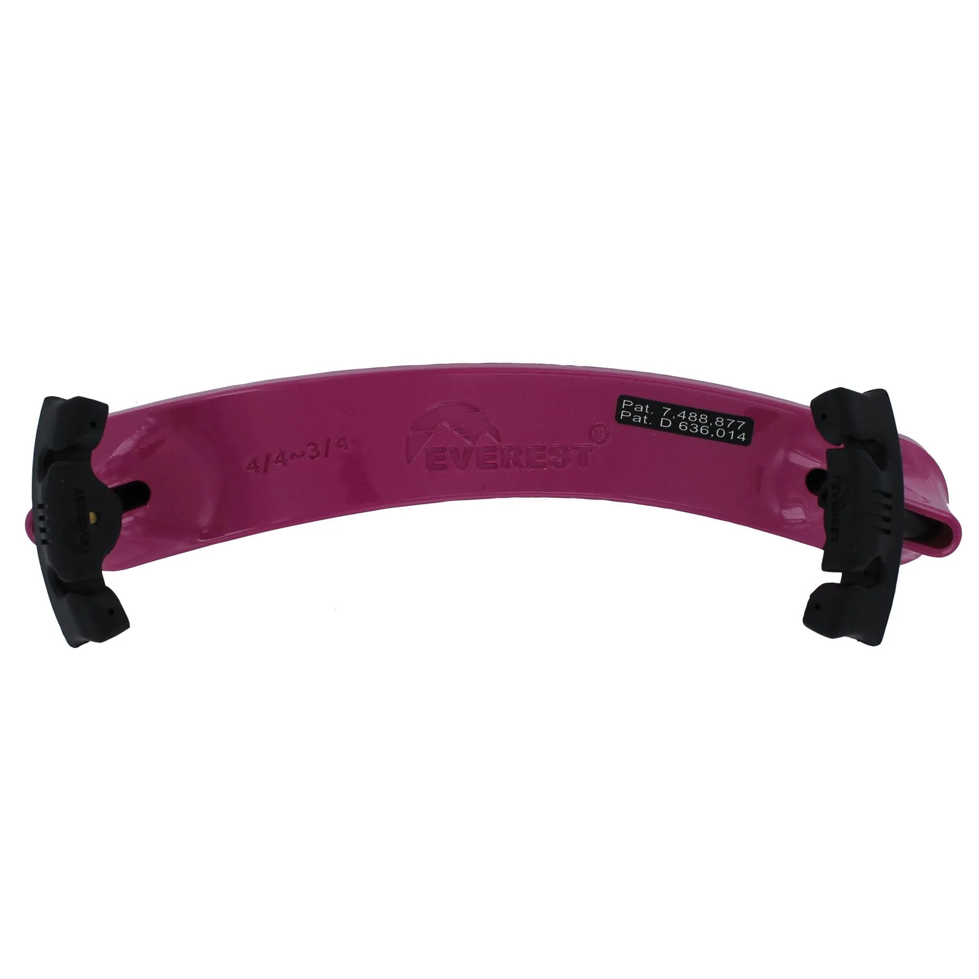 Everest Collapsible Violin Shoulder Rest Hot Pink