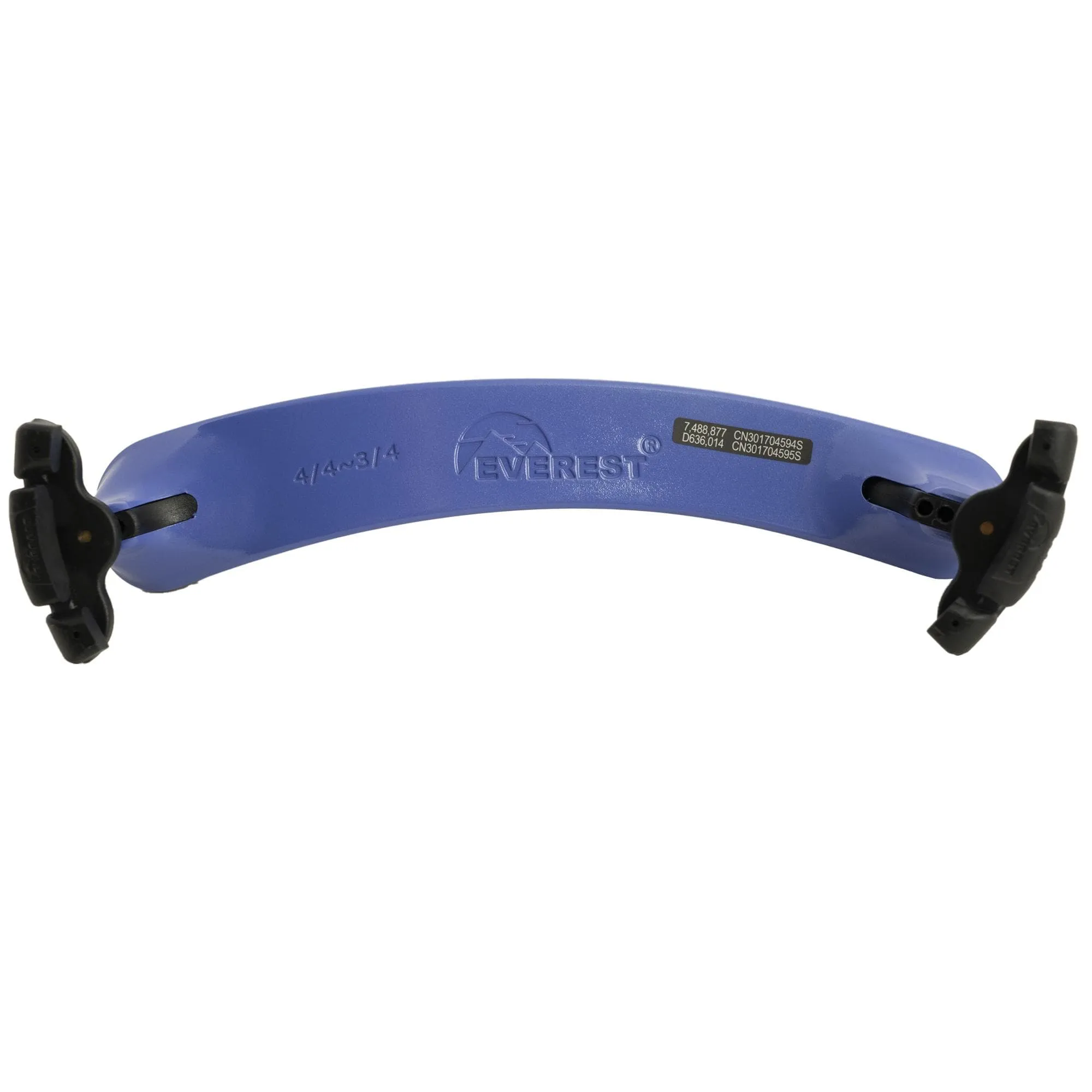 Everest Collapsible Violin Shoulder Rest Purple