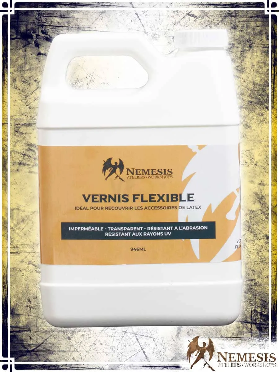 Flexible varnish