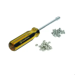 For 15x15mm Profiles, Bolt   Nuts   Screwdriver