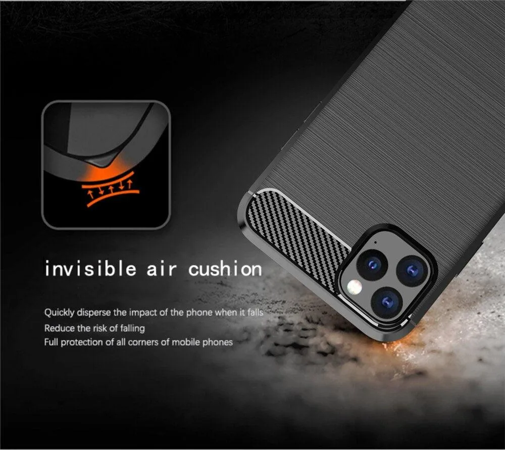 For Apple iPhone 11 Pro Armour Shockproof Gel Case Silicone Cover Case Thin