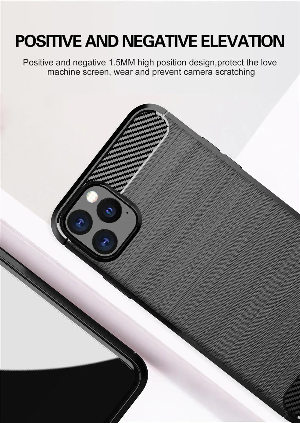 For Apple iPhone 11 Pro Armour Shockproof Gel Case Silicone Cover Case Thin