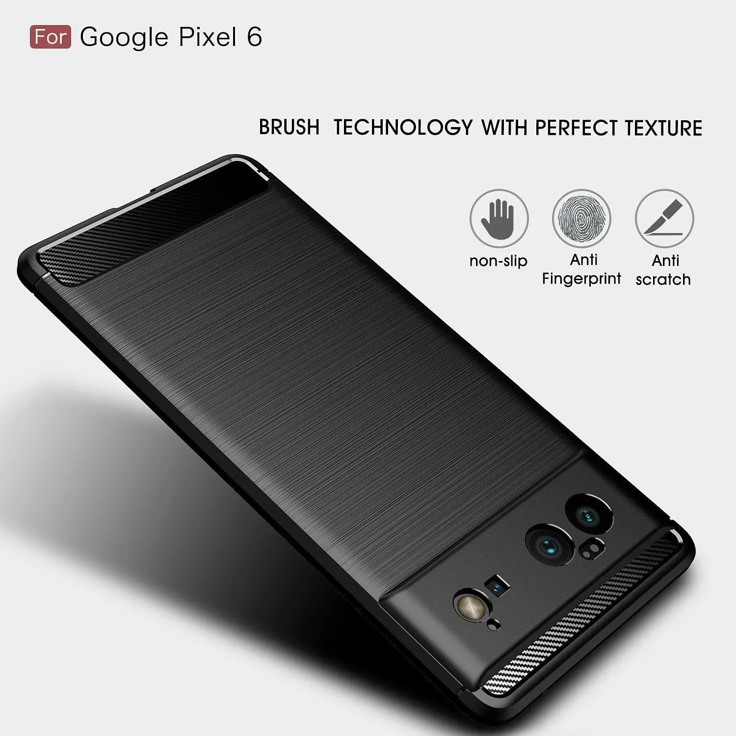 For Google Pixel 6 Armour Shockproof Gel Case Silicone Cover Case Thin