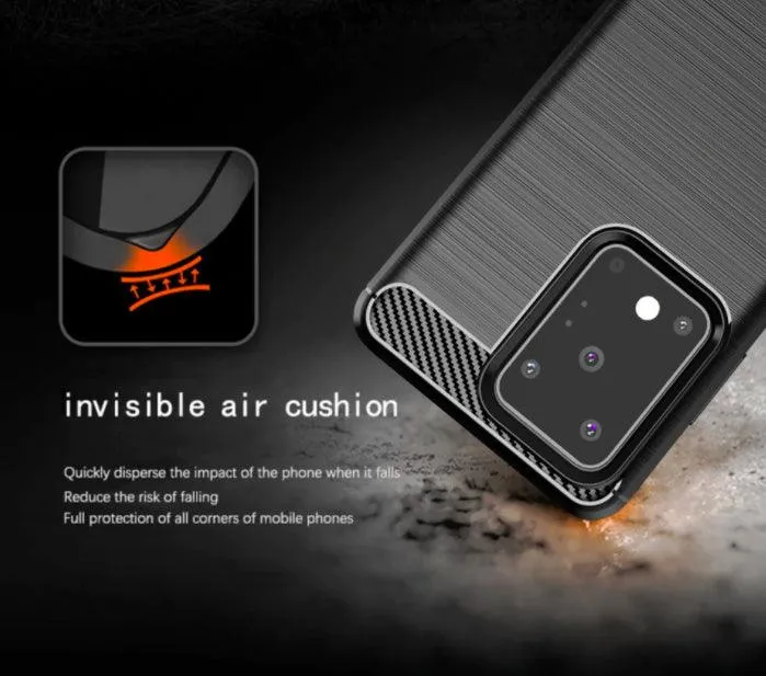 For Samsung S20 Ultra Armour Shockproof Gel Case Silicone Cover Case