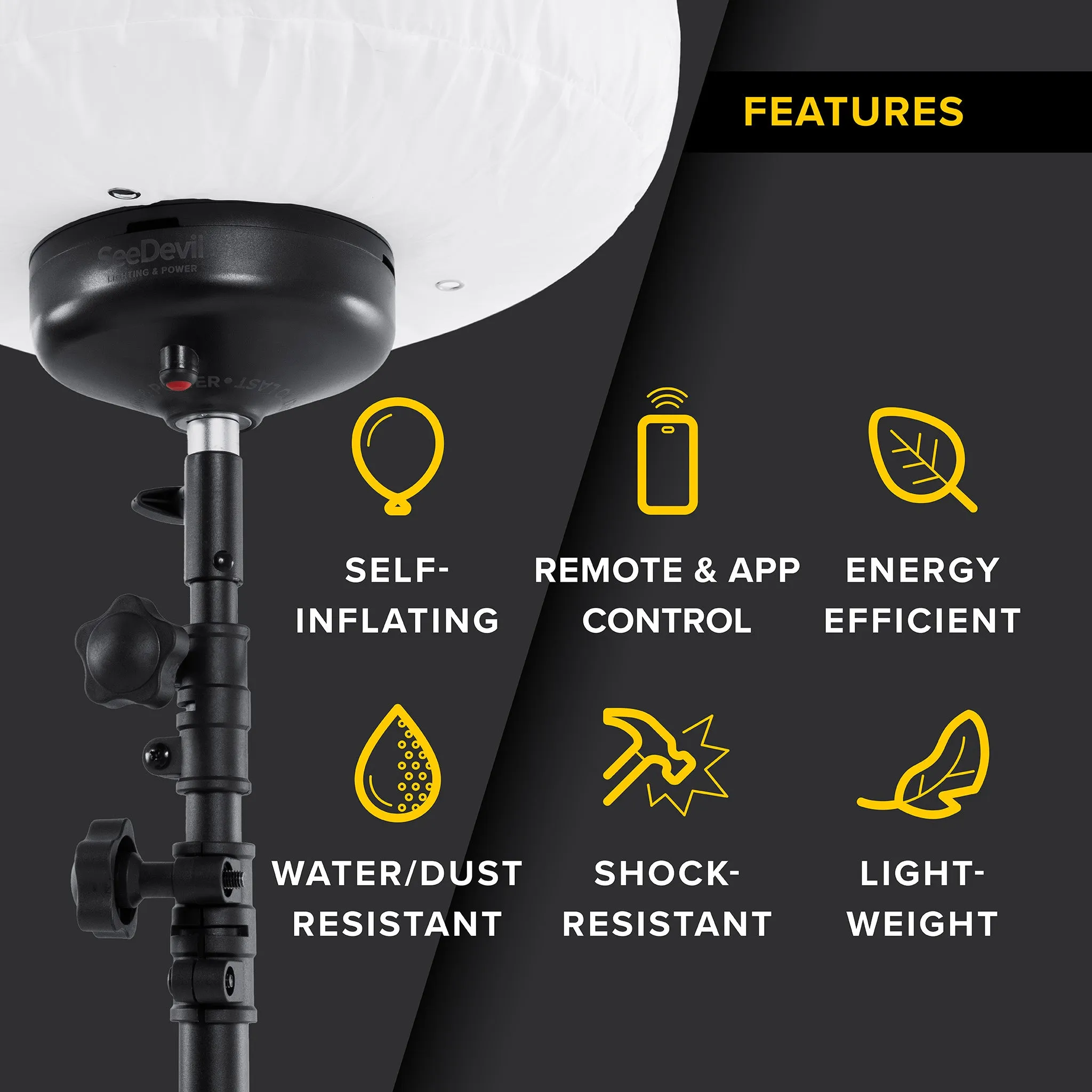 G3 100 Watt RGBW Balloon Light Kit
