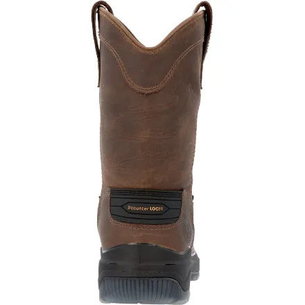 GEORGIA BOOT Men's Flexpoint Ultra 8 Inch Composite Toe Waterproof Wellington Pull-on GB00555