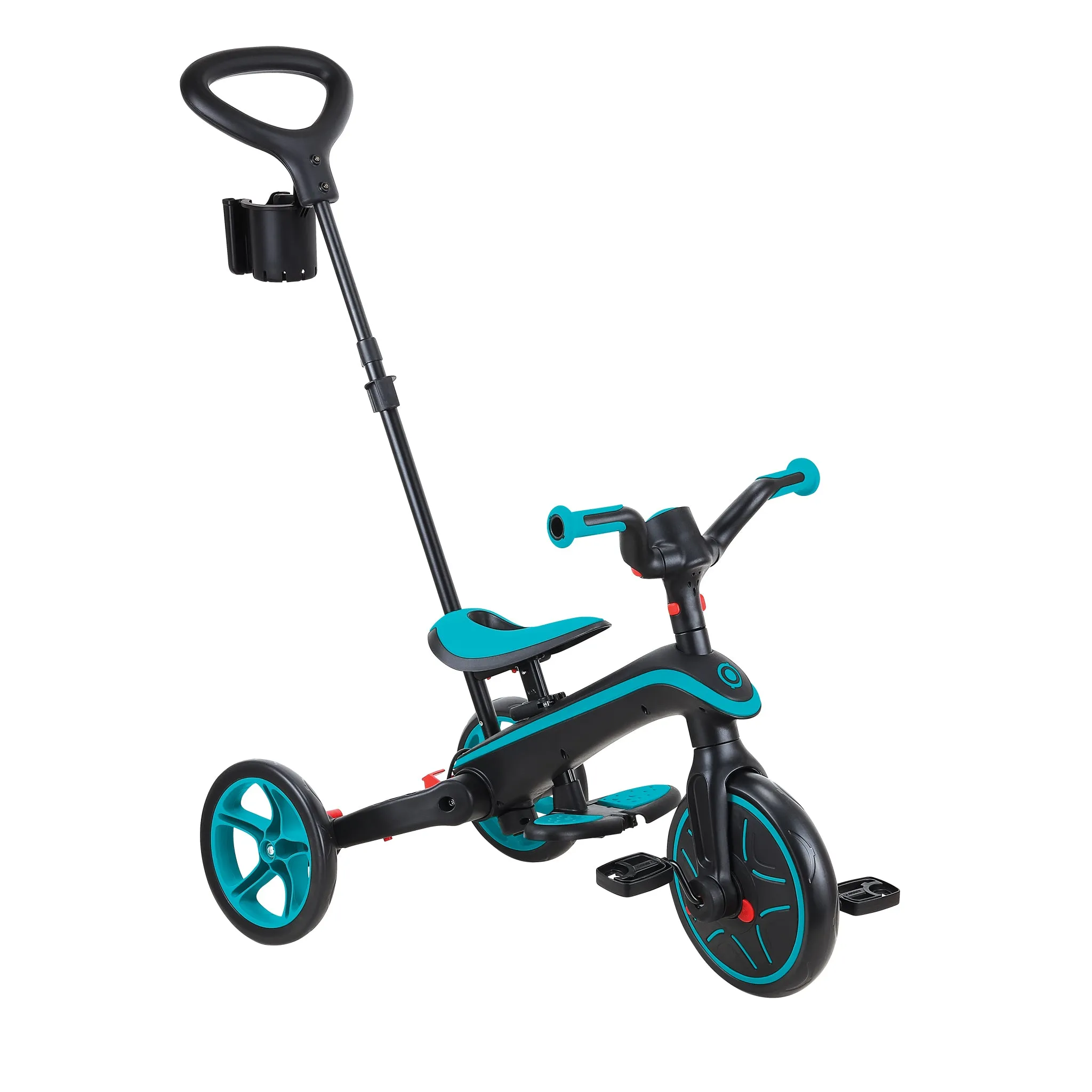 Globber Explorer Trike Foldable 4 in 1 - Teal (10m - 5y)