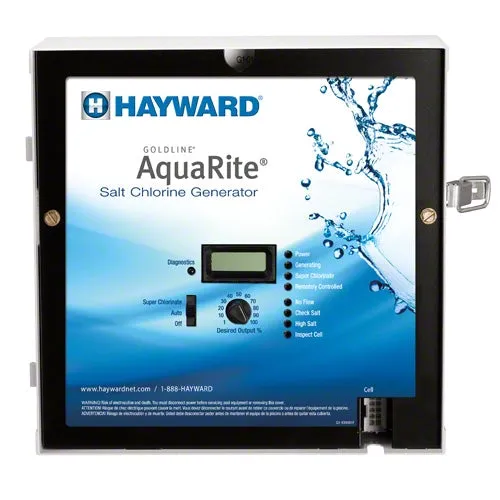 Hayward AquaRite Chlorine Generator System W3AQR15 - 40,000 Gallon Pools
