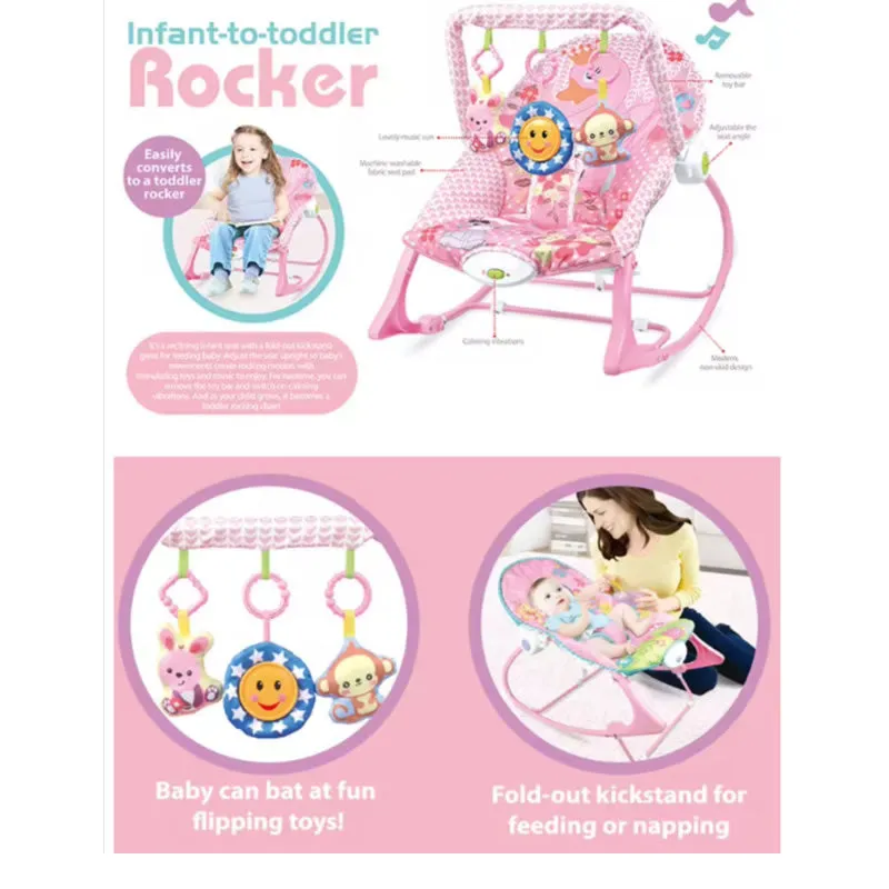 Infant Toddler Rocker Pink