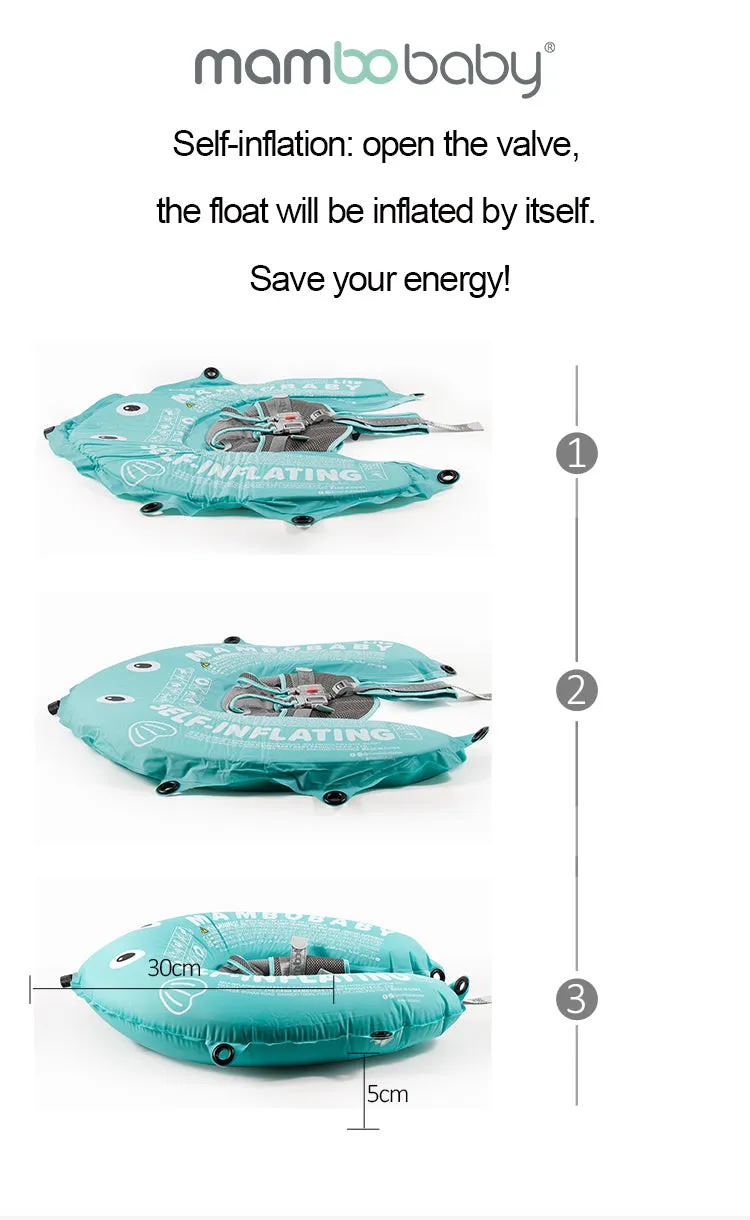 Mambobaby Self-Inflating Chest Type with Canopy 3m 