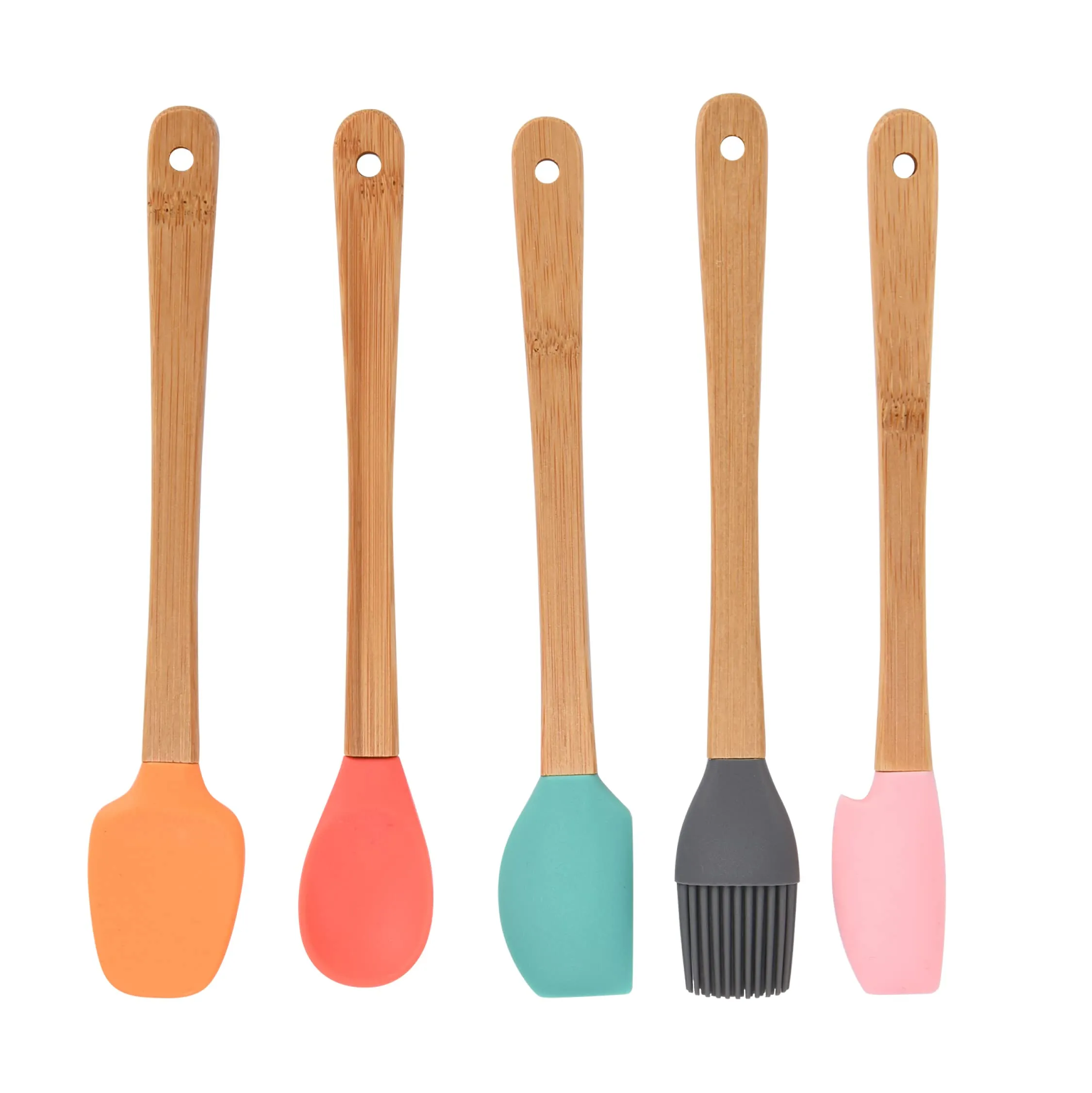 Mini Silicone Spatula Set - Small Kitchen Scraper Spatula For Cooking Baking