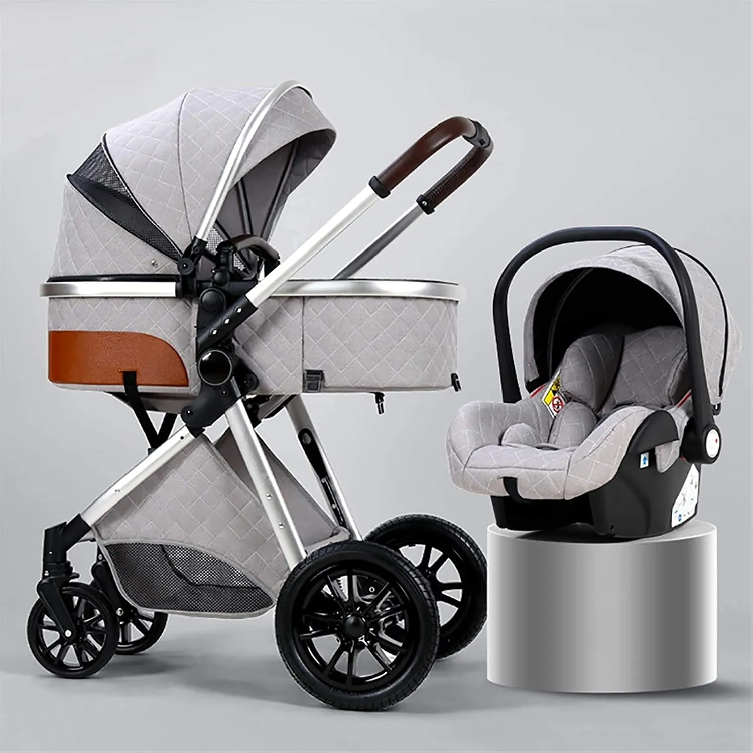 Multi-Functional 3-In-1 Foldable Newborn Baby Pram Stroller Bb-23