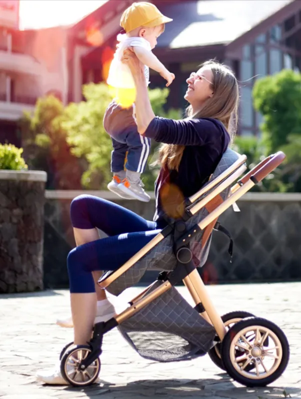 Multi-Functional 3-In-1 Foldable Newborn Baby Pram Stroller Bb-23