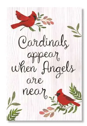 My Word! Well Said Sign - Cardinals Appear