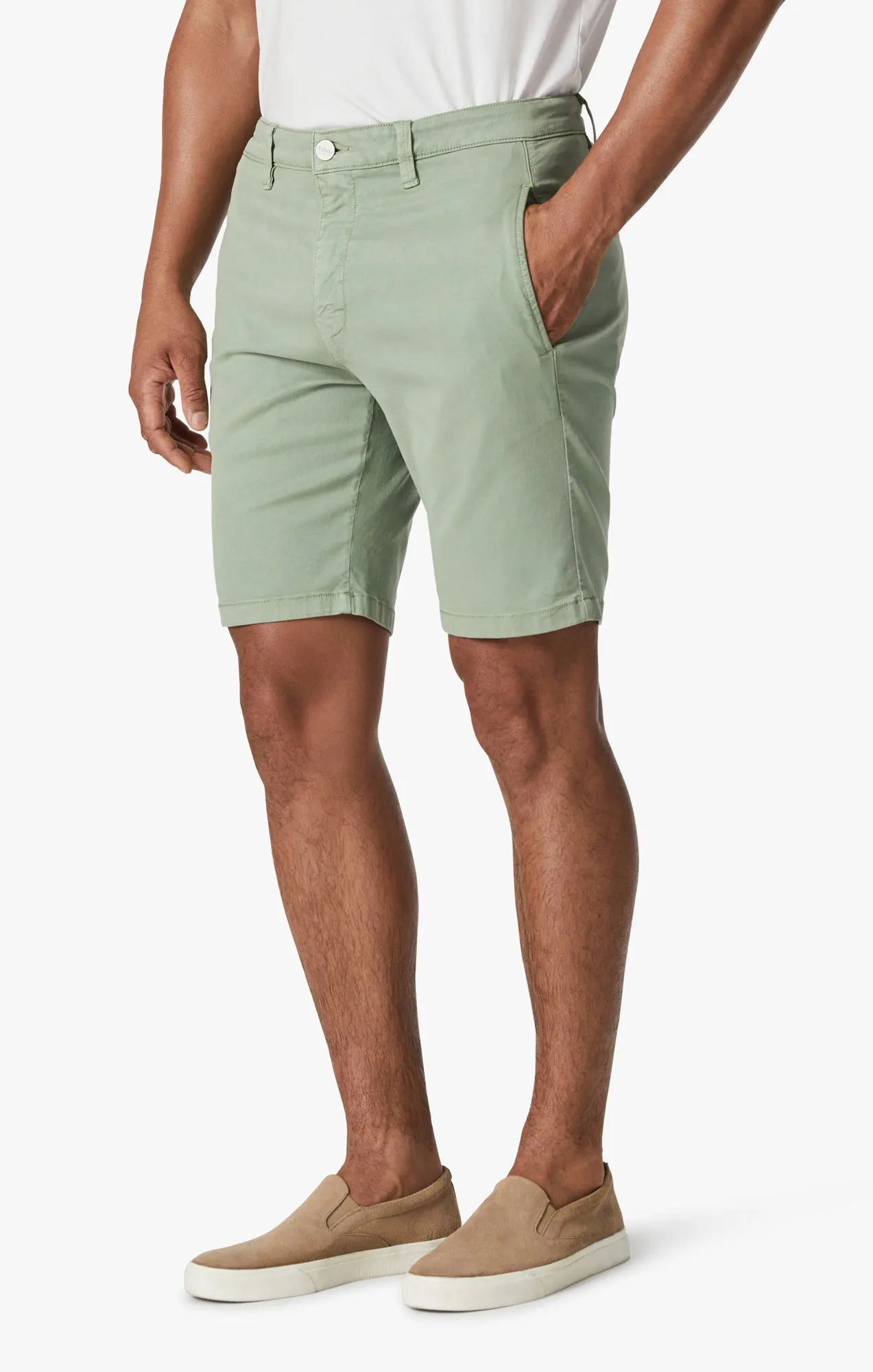 Nevada Shorts in Green Soft Touch